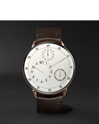 Ressence Type 1 Mrp 42mm Rose Gold Titanium And Leather Watch Ref No Type 1rg