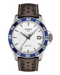 Tissot V8 Swissmatic Perforated Watch