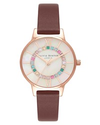 Olivia Burton Wonderland Leather Watch