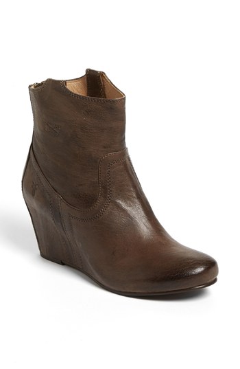 frye wedge ankle boots