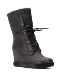Casadei Wedge Ankle Boots