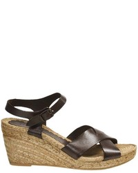 Lisa B And Co Wedge Sandals Leather