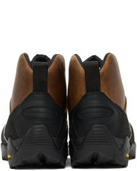 Roa Brown Black Andreas Boots