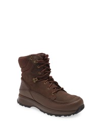UGG Emmett Waterproof Snow Boot In Grizzly Leather At Nordstrom