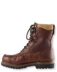 L.L. Bean Gore Tex Kangaroo Upland Boots Moc Toe Leather