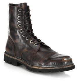 Diesel Hardkor Steel Toe Leather Boots 