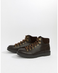 Zign Hiking Boots In Brown