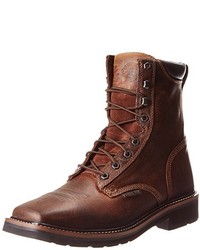 Justin Stampede 8 Lace Up Work Boot Steel Toe