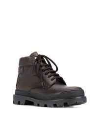 Prada Lace Up Ankle Length Boots