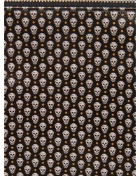 Alexander McQueen Skull Printed Canvas Pouch