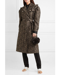 Mother of Pearl Felix Faux Pearl Embellished Jacquard Coat