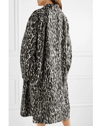Calvin Klein 205W39nyc Oversized Leopard Print Faille Coat