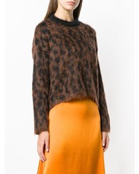 Nude Leopard Print Sweater