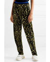 Stella McCartney Leopard Print Jersey Pants