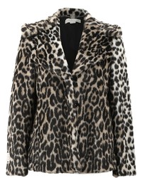 Stella McCartney Leopard Short Coat