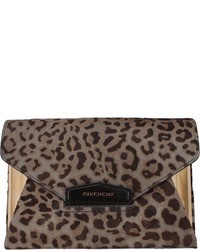 Givenchy Antigona Leopard Clutch