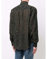 Tom Ford Leopard Print Shirt