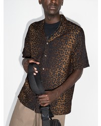 Ksubi Leopard Print Shirt