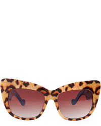 Karlsson Anna Karin Alice Goes To Cannes Leopard Print Sunglasses