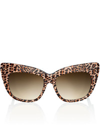 Karlsson Anna Karin Alice Goes To Cannes Sunglasses Gold Leopard