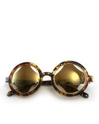ChicNova Vintage Transparent Frame Sunglasses