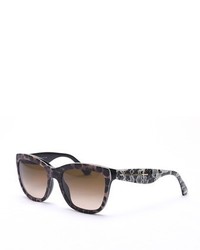 Dolce & Gabbana Leopard And Snake Design Sunglasses