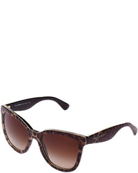 Dolce & Gabbana Leopard Print Sunglasses