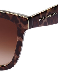 Dolce & Gabbana Leopard Print Sunglasses
