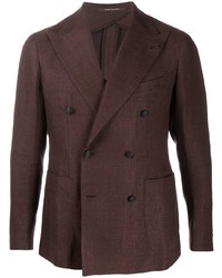 Tagliatore Knitted Double Breasted Blazer