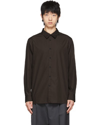 The Row Brown Cotton Shirt