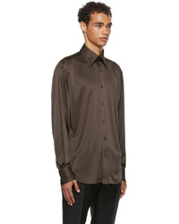 Tom Ford Brown Jersey Shirt