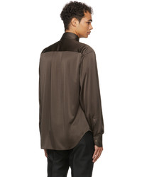 Tom Ford Brown Jersey Shirt