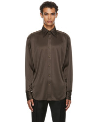 Tom Ford Brown Jersey Shirt