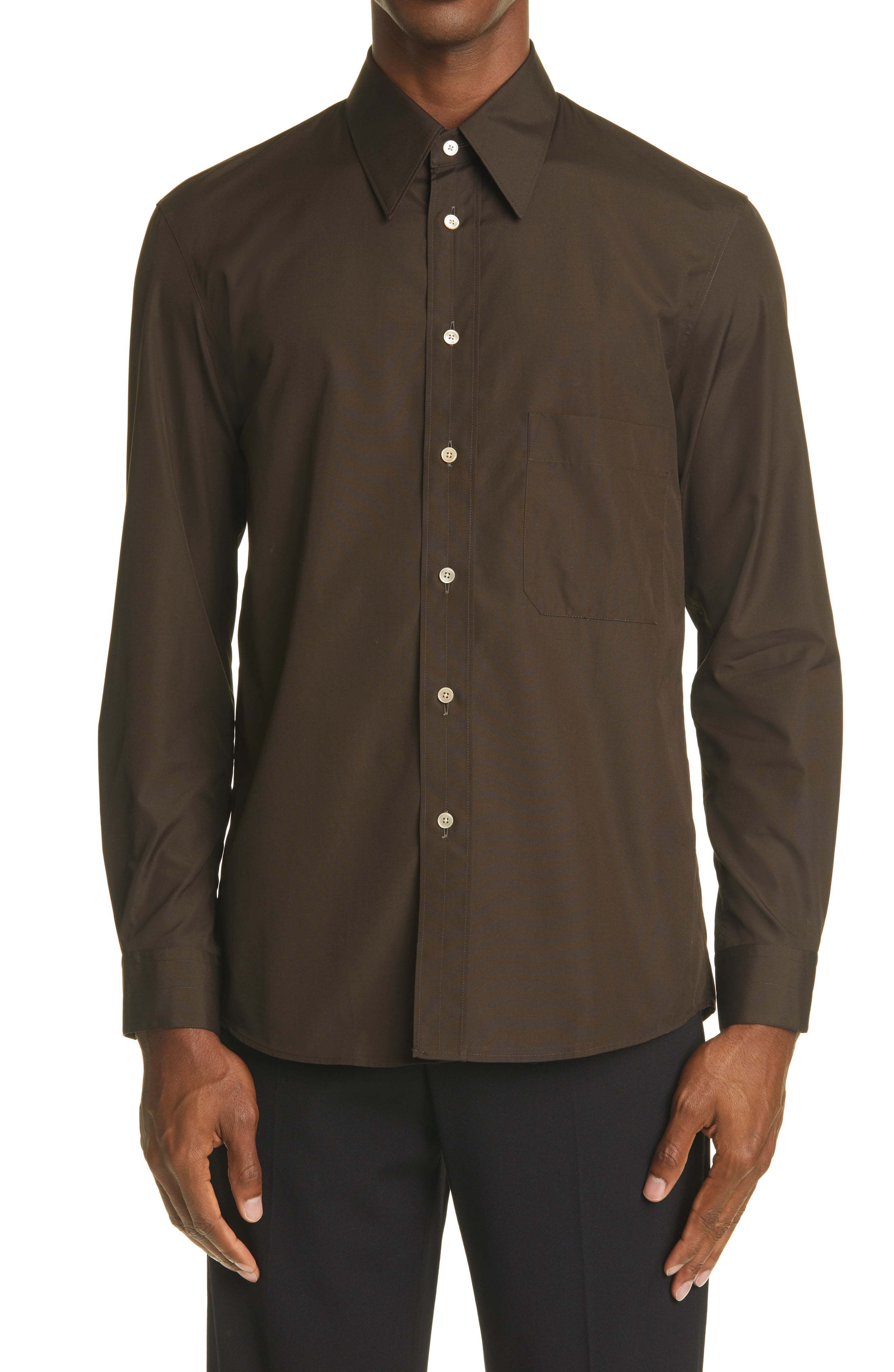 Lemaire Cotton Silk Shirt, $345 | Nordstrom | Lookastic