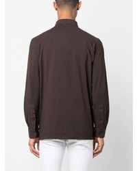 Kired Long Sleeve Cotton Blend Shirt