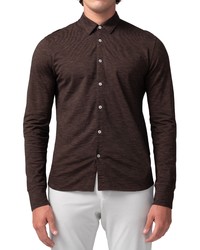 Good Man Brand Marled Knit Button Up Shirt