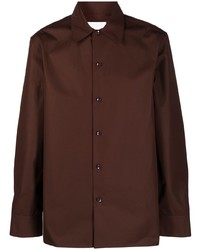 Jil Sander Pointed Collar Cotton Shirt