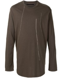 Julius Contrast Stitch T Shirt