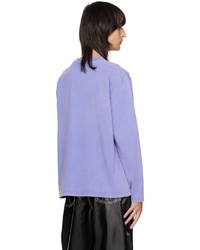 Eytys Purple Compton Long Sleeve T Shirt
