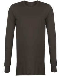 Rick Owens Slim Fit Long Sleeve T Shirt