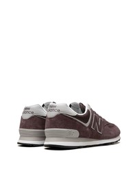 New Balance 574 Brown Grey Sneakers