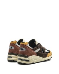 New Balance 990v2 Made In Usa Brown Sneakers