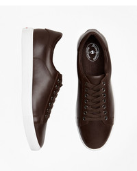 Brooks Brothers Leather Sneakers