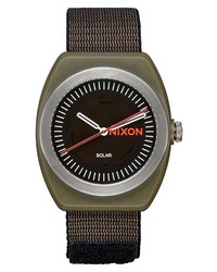 Dark Brown Nylon Watch