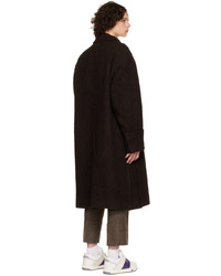 Wooyoungmi Brown Cuffed Coat