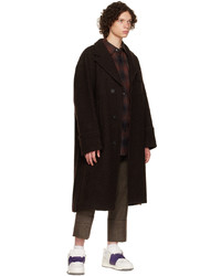Wooyoungmi Brown Cuffed Coat