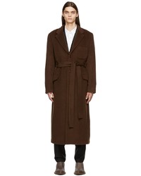 Acne Studios Brown Long Tailored Coat