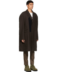 424 Brown Oversized Coat