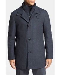 BOSS Coxtan Wool Blend Overcoat