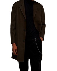 Topman Single Breasted Classic Fit Coat